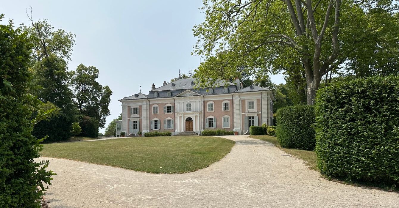The Château de Voltaire, a short trip from Geneva